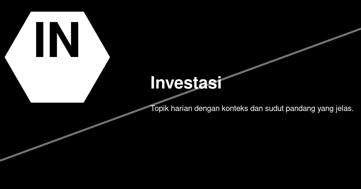 ilustrasi investasi modal kecil